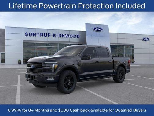 Agate Black Metallic 2026 Ford F-150 Platinum