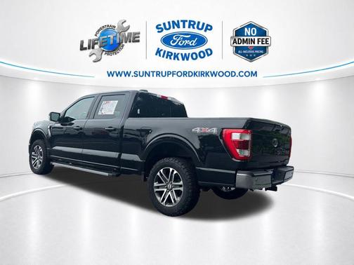 Agate Black Metallic 2021 Ford F-150 Lariat