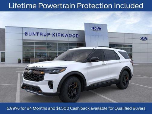 Star White 2026 Ford Explorer Tremor