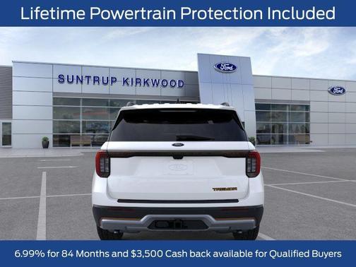 Star White 2026 Ford Explorer Tremor