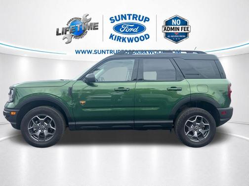 Eruption Green Metallic 2024 Ford Bronco Sport Badlands