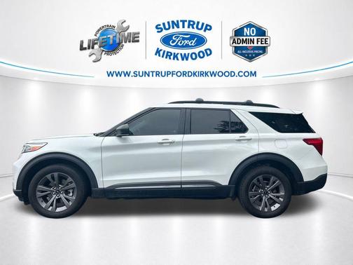 Star White 2021 Ford Explorer XLT