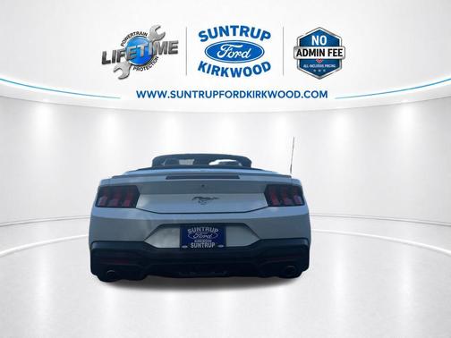 Oxford White 2025 Ford Mustang EcoBoost Premium