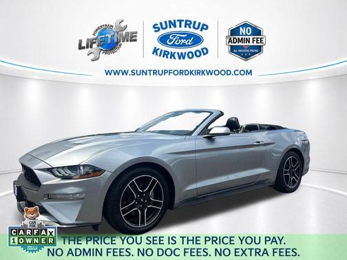 Iconic Silver Metallic 2023 Ford Mustang EcoBoost Premium