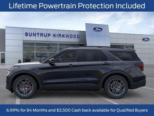 Agate Black Metallic 2026 Ford Explorer ST