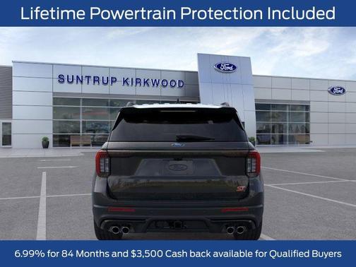 Agate Black Metallic 2026 Ford Explorer ST