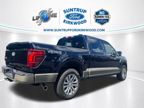 Antimatter Blue Metallic 2025 Ford F-150 King Ranch