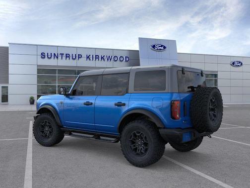 Blue 2026 Ford Bronco Badlands