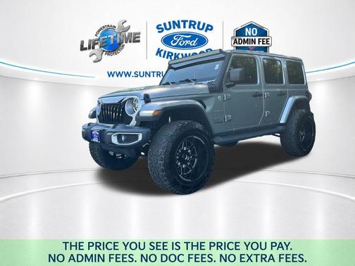 Billet Silver Metallic Clearcoat 2020 Jeep Wrangler Unlimited Sahara