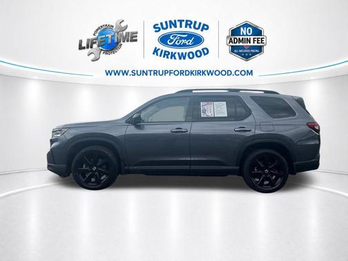 Modern Steel Metallic 2025 Honda Pilot Black Edition