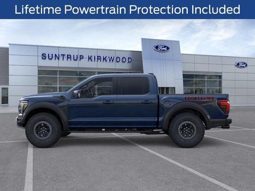 Antimatter Blue Metallic 2026 Ford F-150 Raptor