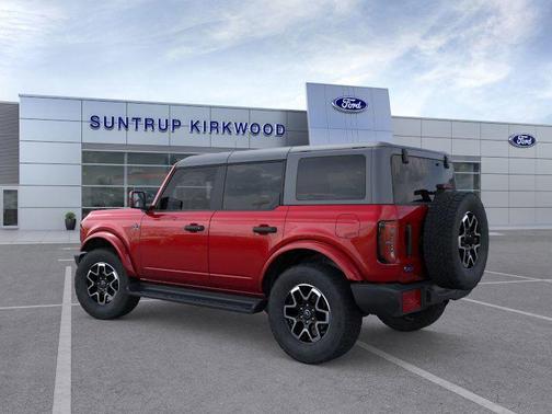 Red 2026 Ford Bronco Outer Banks