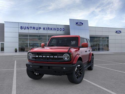 Ruby Red Metallic Tinted Clearcoat 2026 Ford Bronco Outer Banks