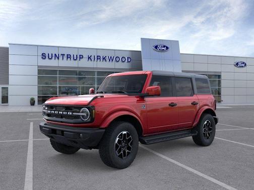 Ruby Red Metallic Tinted Clearcoat 2026 Ford Bronco Outer Banks