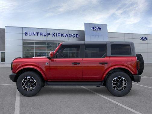 Ruby Red Metallic Tinted Clearcoat 2026 Ford Bronco Outer Banks