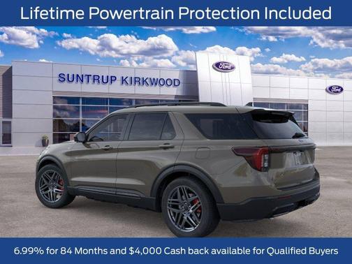 Gray 2026 Ford Explorer ST-Line