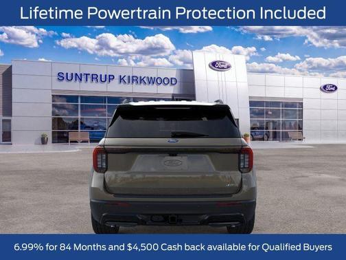Gray 2026 Ford Explorer ST-Line