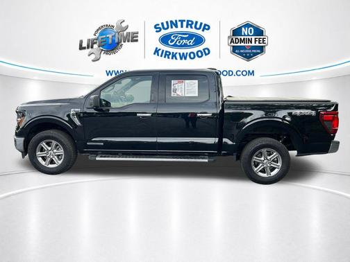 Agate Black Metallic 2024 Ford F-150 XLT