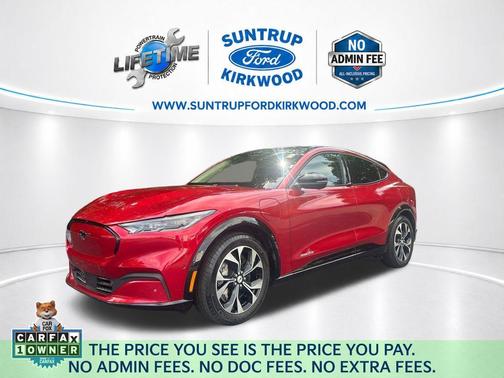 Rapid Red Metallic Tinted Clearcoat 2023 Ford Mustang Mach-E Premium