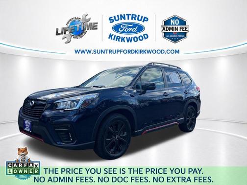 Dark Blue Pearl 2020 Subaru Forester Sport