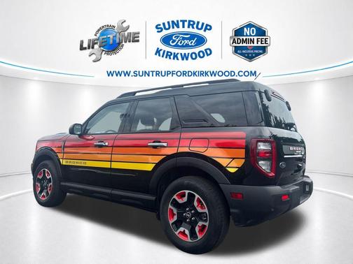 Shadow Black 2025 Ford Bronco Sport Free Wheeling