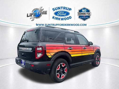 Shadow Black 2025 Ford Bronco Sport Free Wheeling