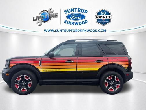 Shadow Black 2025 Ford Bronco Sport Free Wheeling