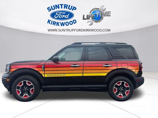 Shadow Black 2025 Ford Bronco Sport Free Wheeling