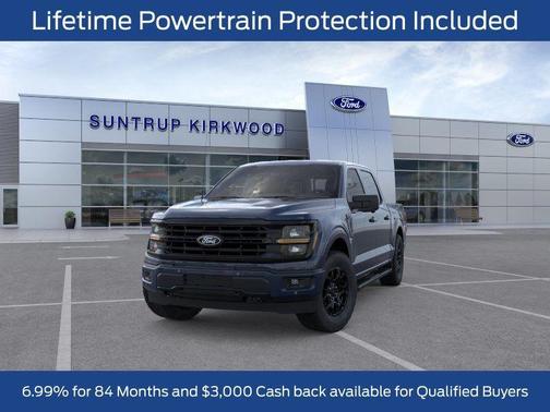 Antimatter Blue Metallic 2026 Ford F-150 XLT