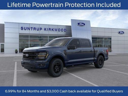 Antimatter Blue Metallic 2026 Ford F-150 XLT