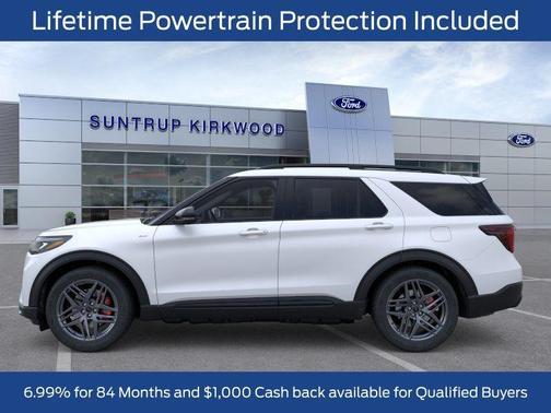 Star White 2026 Ford Explorer ST-Line