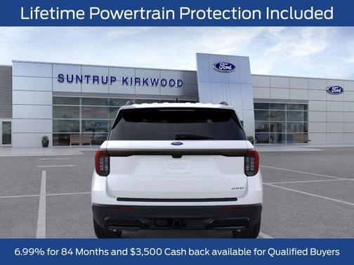 Star White 2026 Ford Explorer ST-Line