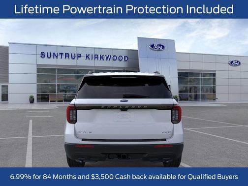 Star White 2026 Ford Explorer Active