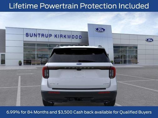 Star White 2026 Ford Explorer Active