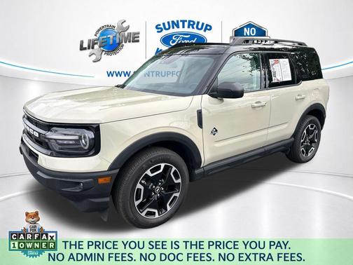 Desert Sand 2024 Ford Bronco Sport Outer Banks
