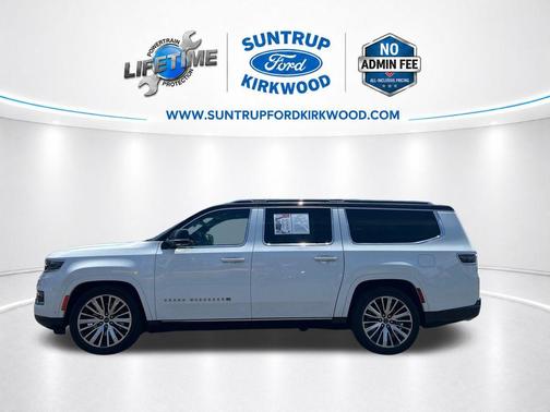 Bright White Clearcoat 2024 Jeep Grand Wagoneer L Series III