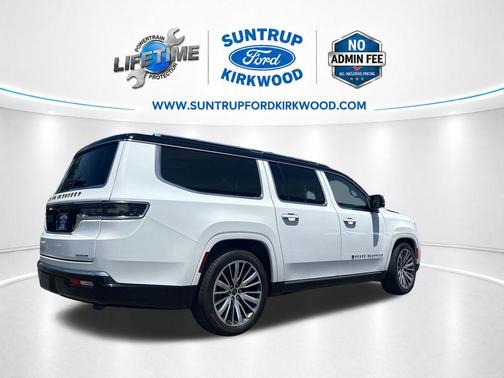 Bright White Clearcoat 2024 Jeep Grand Wagoneer L Series III