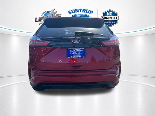 Rapid Red Metallic Tinted Clearcoat 2024 Ford Edge ST Line