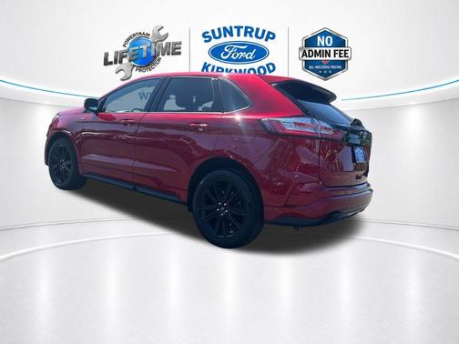 Rapid Red Metallic Tinted Clearcoat 2024 Ford Edge ST Line