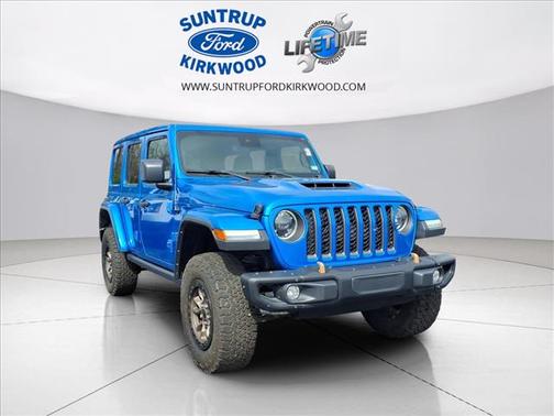 Hydro Blue Pearlcoat 2023 Jeep Wrangler Rubicon 392