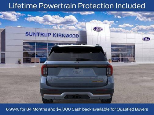 Vapor Blue Metallic 2026 Ford Explorer Tremor