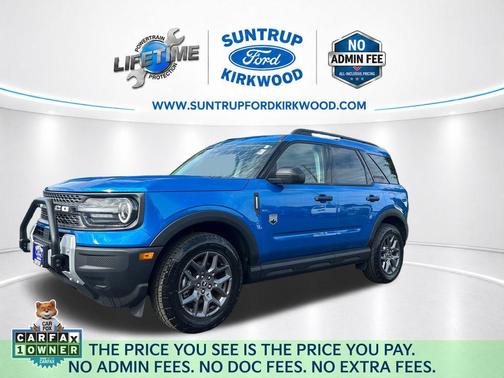 Velocity Blue Metallic 2025 Ford Bronco Sport Big Bend
