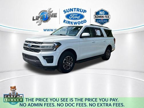Oxford White 2024 Ford Expedition Max XLT