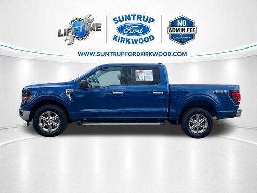 Atlas Blue Metallic 2025 Ford F-150 XLT