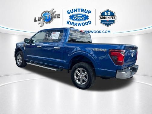 Atlas Blue Metallic 2025 Ford F-150 XLT