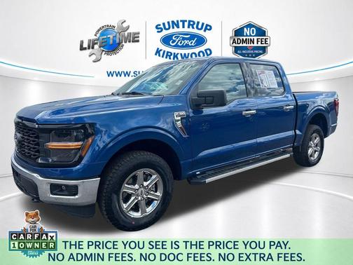 Atlas Blue Metallic 2025 Ford F-150 XLT