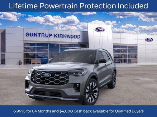 Carbonized Gray Metallic 2026 Ford Explorer Platinum
