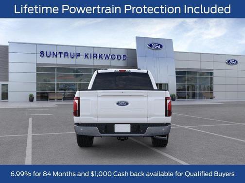 Star White 2026 Ford F-150 Lariat