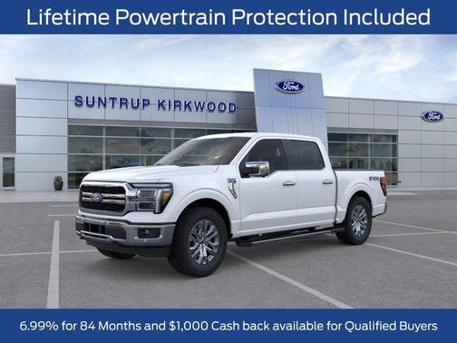 Star White 2026 Ford F-150 Lariat