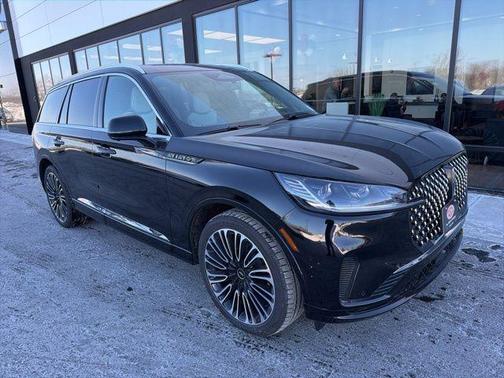 Infinite Black Metallic 2026 Lincoln Aviator Black Label AWD